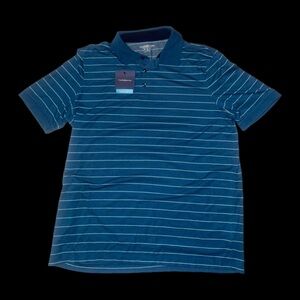 Croft & Barrow Blue Striped Polo